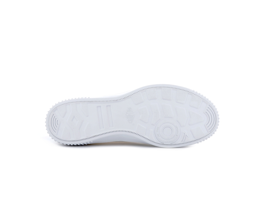 Palladium Easy Lace Canvas Hvite | ZZX5457FX