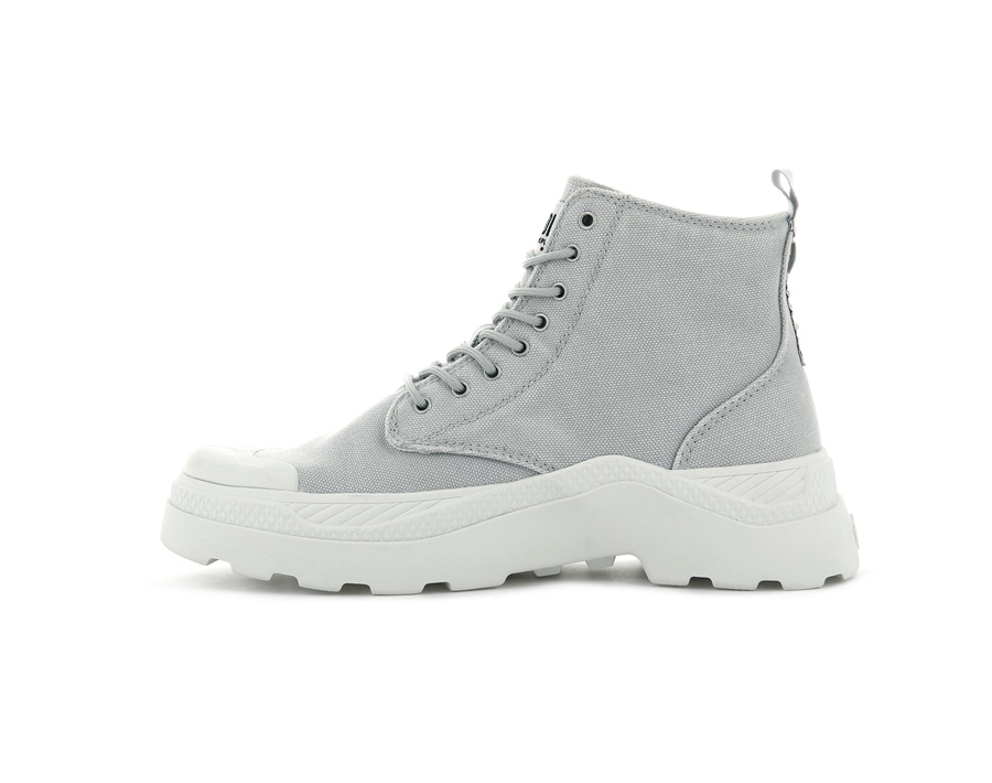 Palladium Pallakix Hi Canvas Grå | TKU5676TU