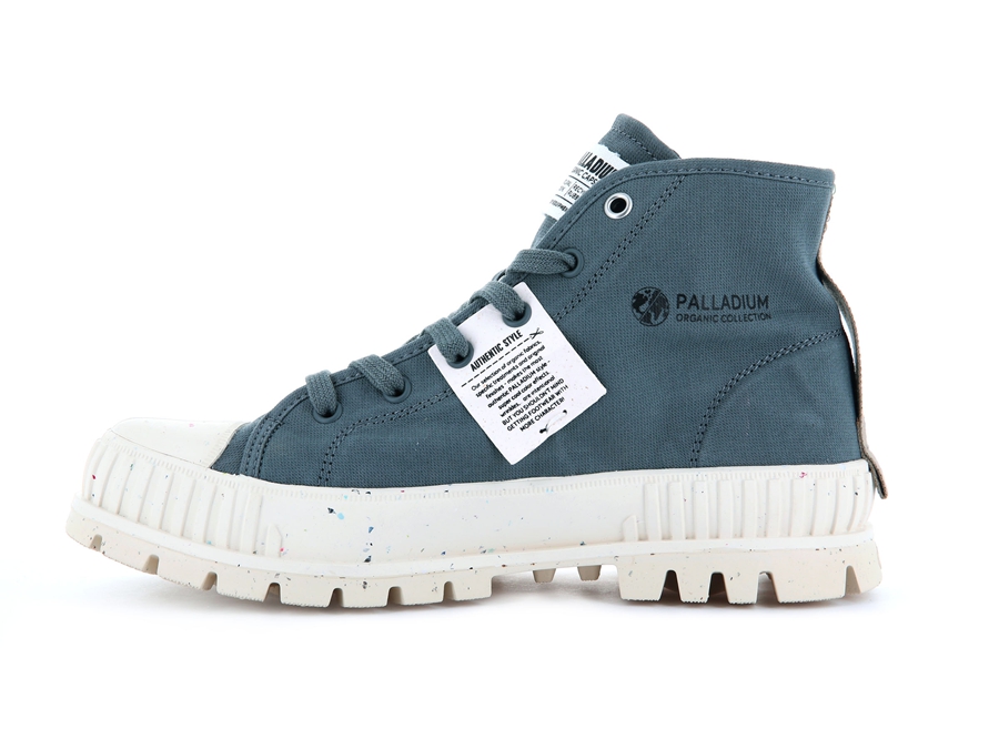 Palladium Pallashock Mid Organic Olivengrønne | QWB627ZX