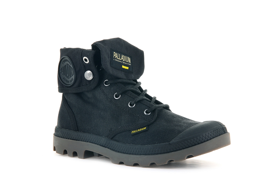 Palladium Pampa Baggy Wax Svarte | BZQ4069OD