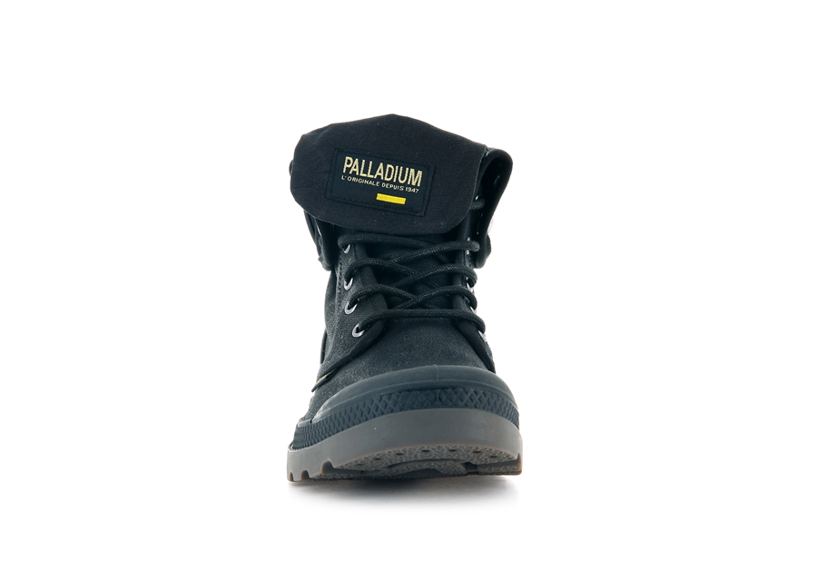 Palladium Pampa Baggy Wax Svarte | BZQ4069OD