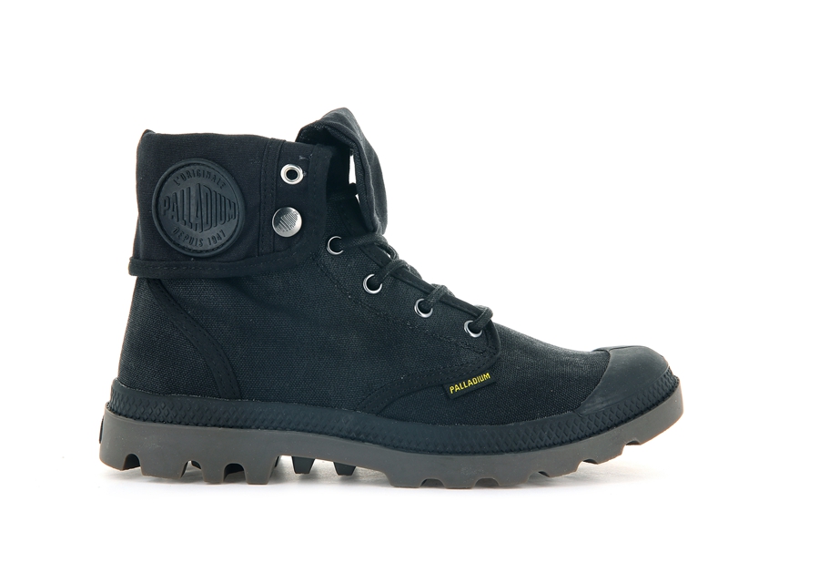 Palladium Pampa Baggy Wax Svarte | BZQ4069OD