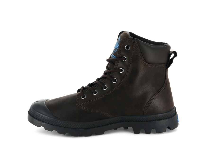 Palladium Pampa Cuff Wp Lux Sjokolade | CEA1551GX