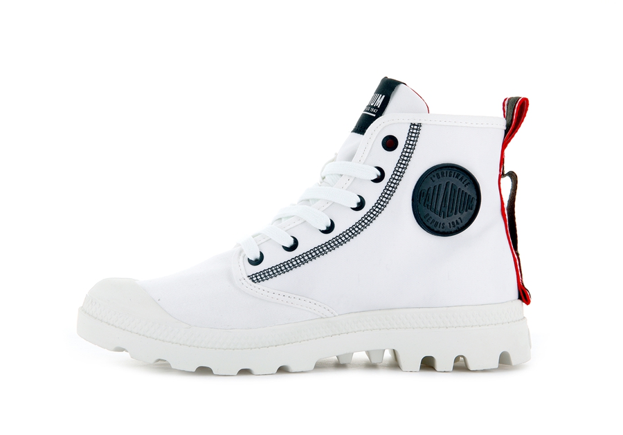 Palladium Pampa Dare 2 Survive Hvite | RGN3386NQ