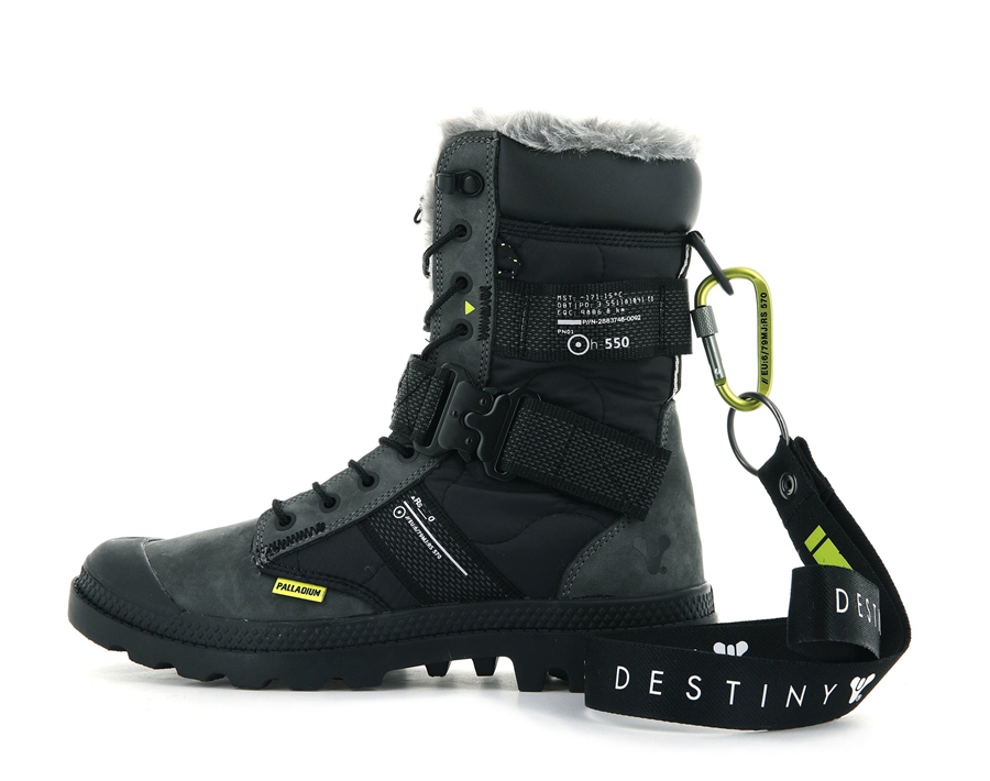 Palladium Pampa Europa Tactical Svarte | SGM131PT