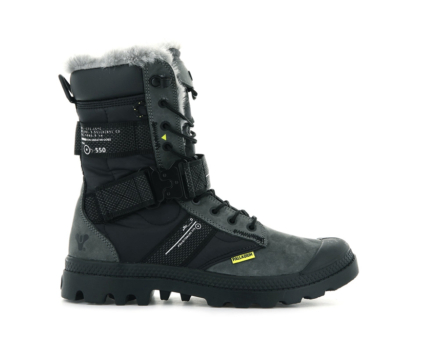 Palladium Pampa Europa Tactical Svarte | SGM131PT