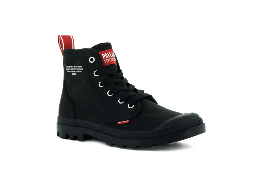 Palladium Pampa Hi Dare Svarte | BAM217RG