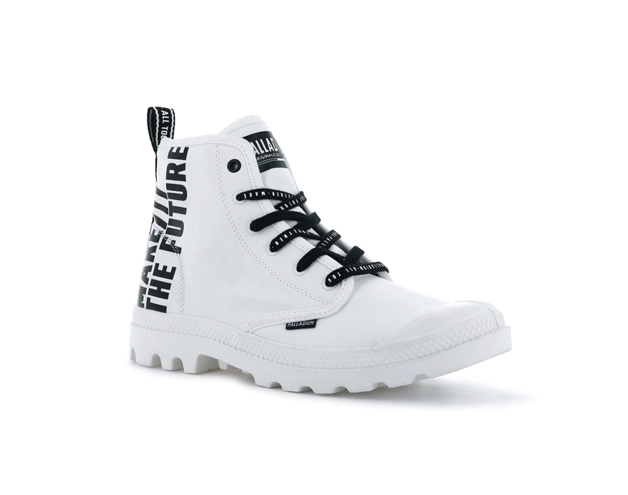 Palladium Pampa Hi Future Hvite | ALK526GJ