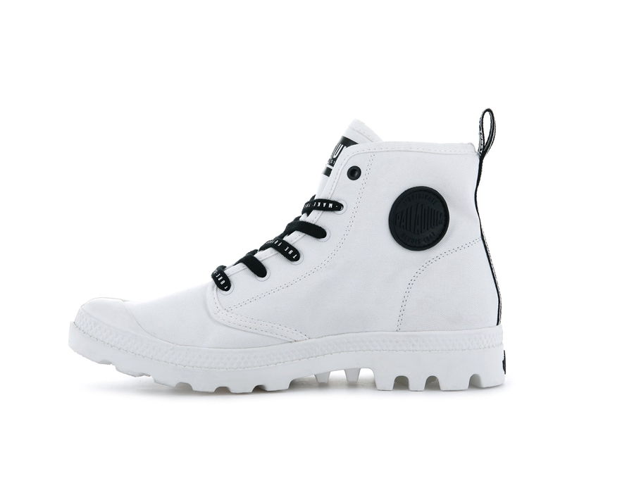 Palladium Pampa Hi Future Hvite | ALK526GJ