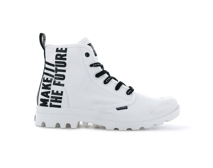 Palladium Pampa Hi Future Hvite | ALK526GJ