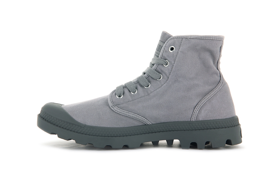 Palladium Pampa Hi Grå | YZP9792YS