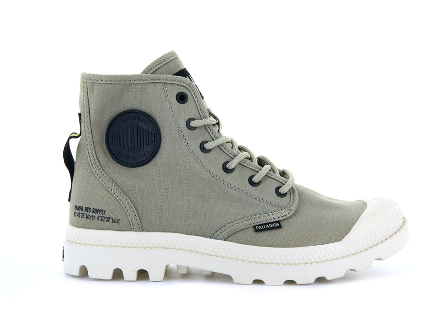 Palladium Pampa Hi Htg Supply Grønn | VSA6537OR