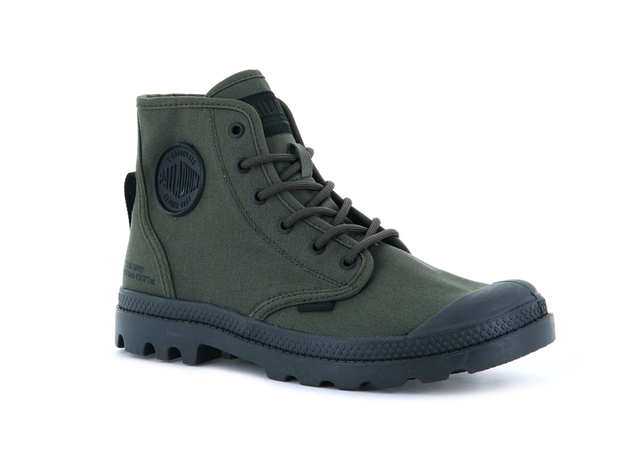 Palladium Pampa Hi Htg Supply Olivengrønne | WCI6488DK