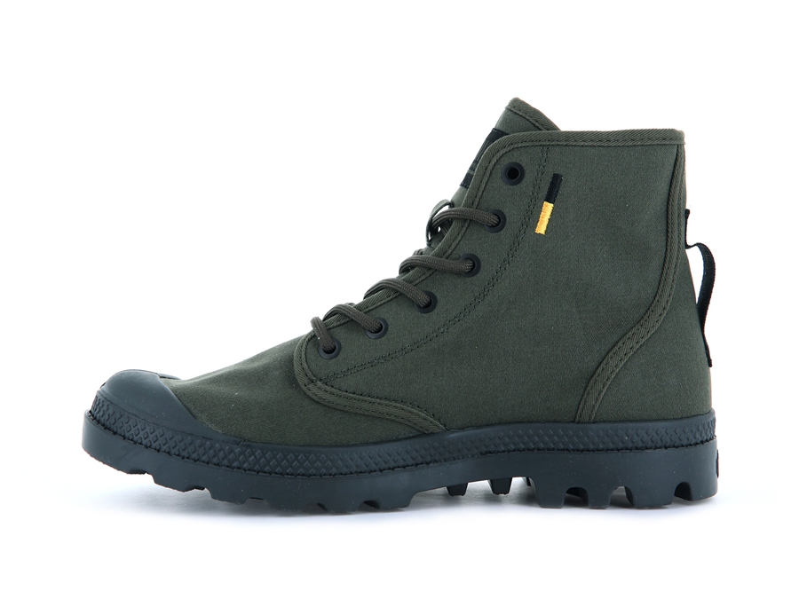 Palladium Pampa Hi Htg Supply Olivengrønne | WCI6488DK