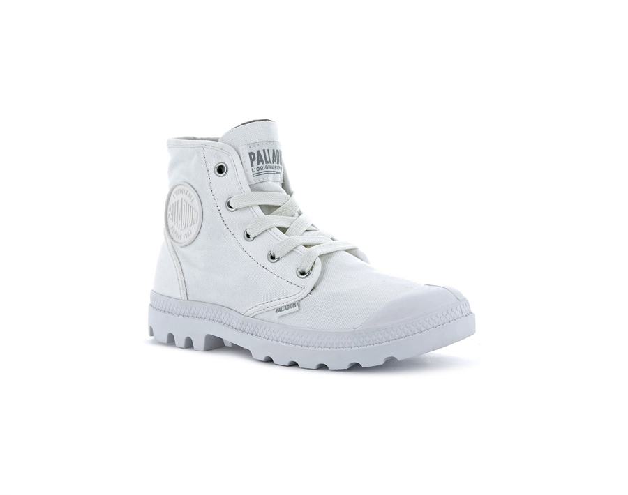 Palladium Pampa Hi Hvite | FZE695CA