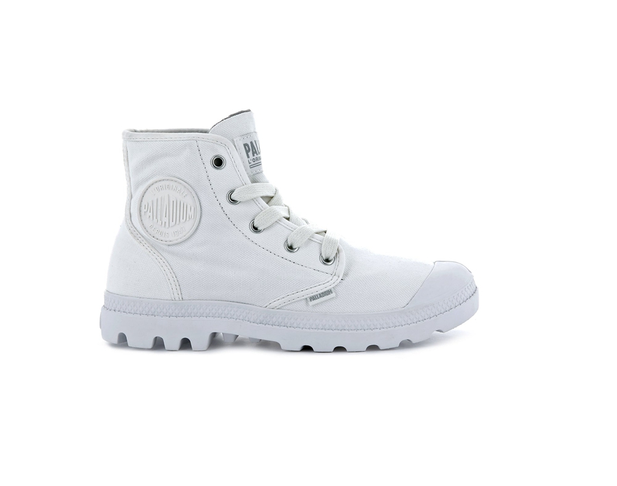 Palladium Pampa Hi Hvite | FZE695CA