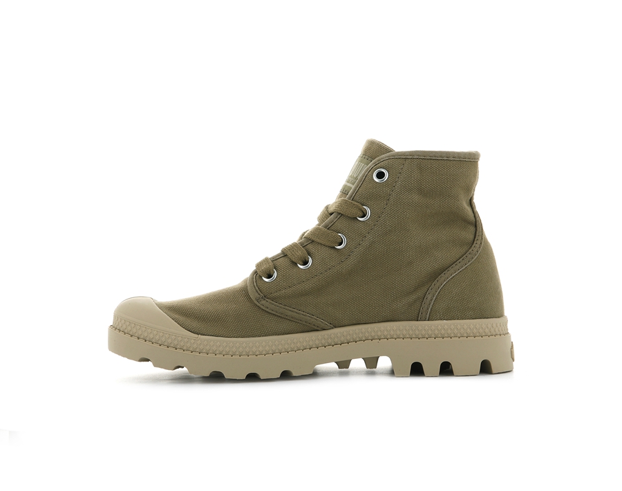 Palladium Pampa Hi Olivengrønne | JVZ4646VG