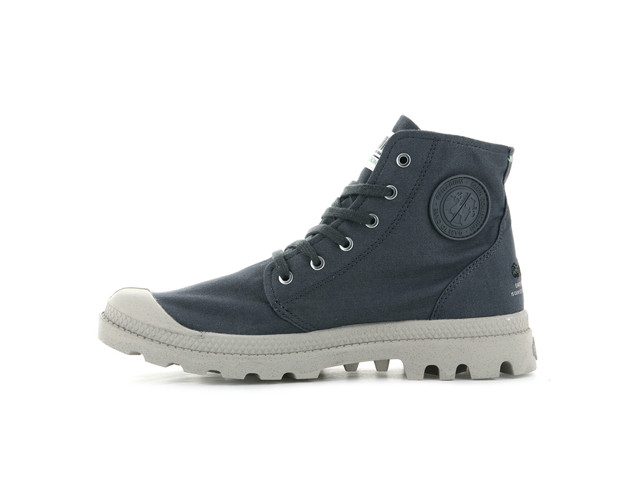 Palladium Pampa Hi Organic Ii Marineblå | KMR2483FG