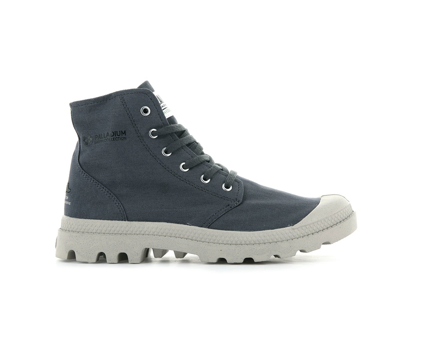 Palladium Pampa Hi Organic Ii Marineblå | POC6722CQ