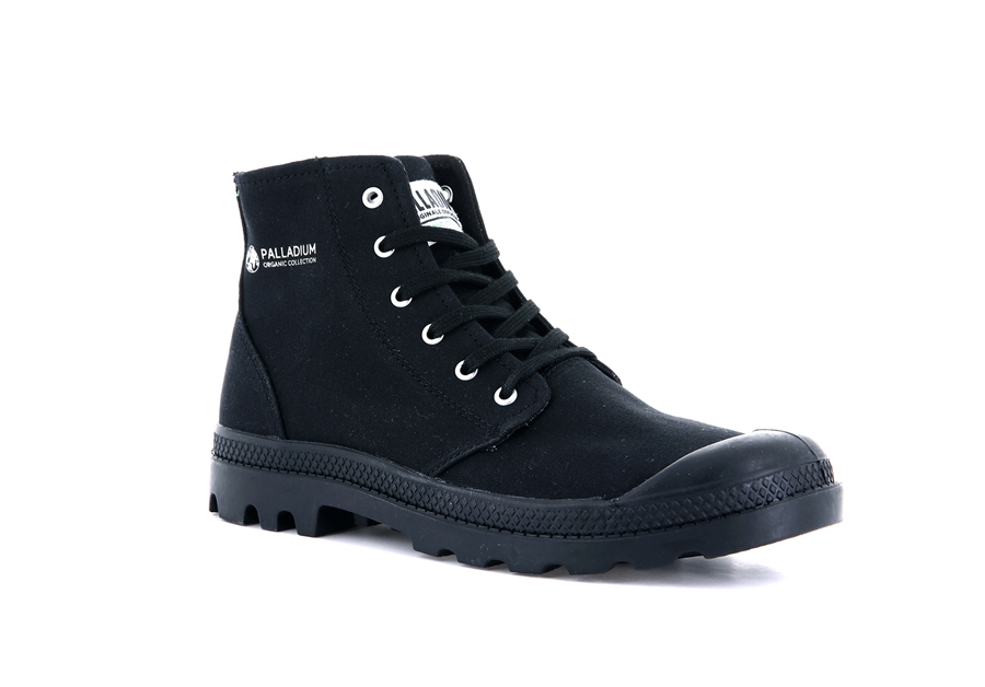 Palladium Pampa Hi Organic Ii Svarte | ZUQ1498IM