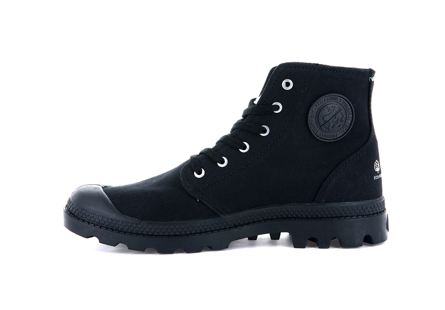 Palladium Pampa Hi Organic Ii Svarte | ZUQ1498IM