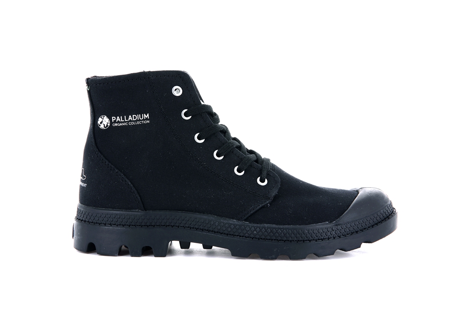 Palladium Pampa Hi Organic Ii Svarte | ZUQ1498IM