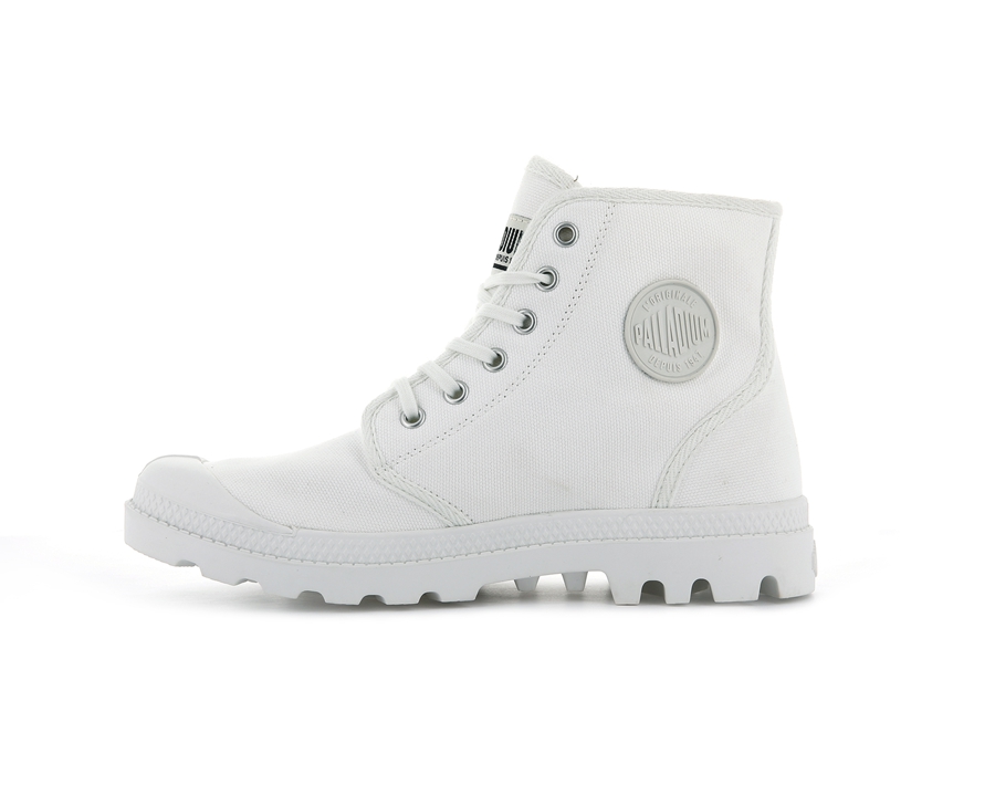 Palladium Pampa Hi Originale Hvite | MZE4929SL