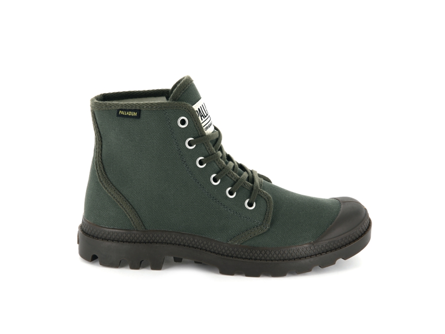 Palladium Pampa Hi Originale Olivengrønne Svarte | ZAT5060OT