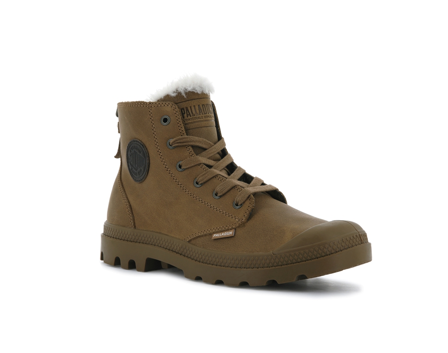 Palladium Pampa Hi Pilot Sjokolade | NZE1778XZ