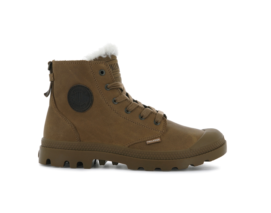 Palladium Pampa Hi Pilot Sjokolade | NZE1778XZ