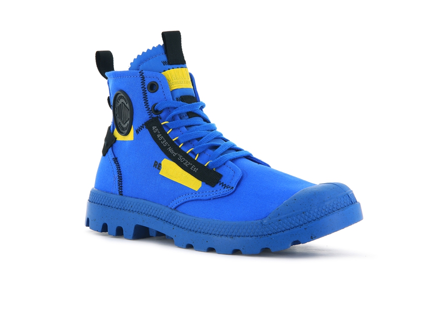 Palladium Pampa Hi Re-craft Blå | RFV668LS