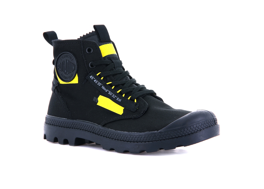 Palladium Pampa Hi Re-craft Svarte | LJD5486RG