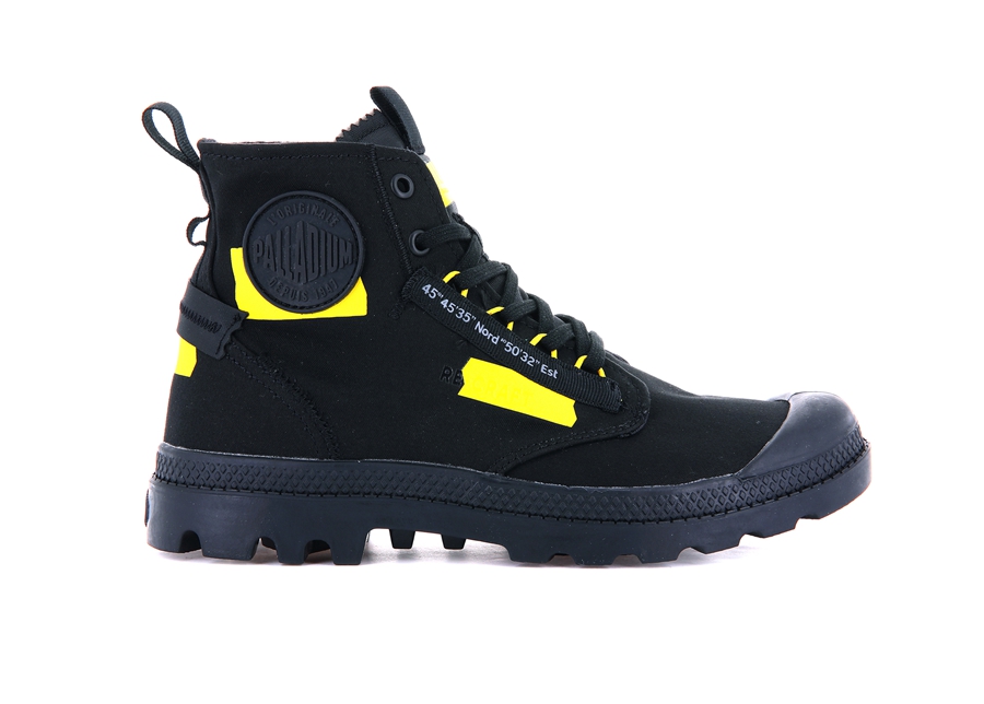 Palladium Pampa Hi Re-craft Svarte | LJD5486RG