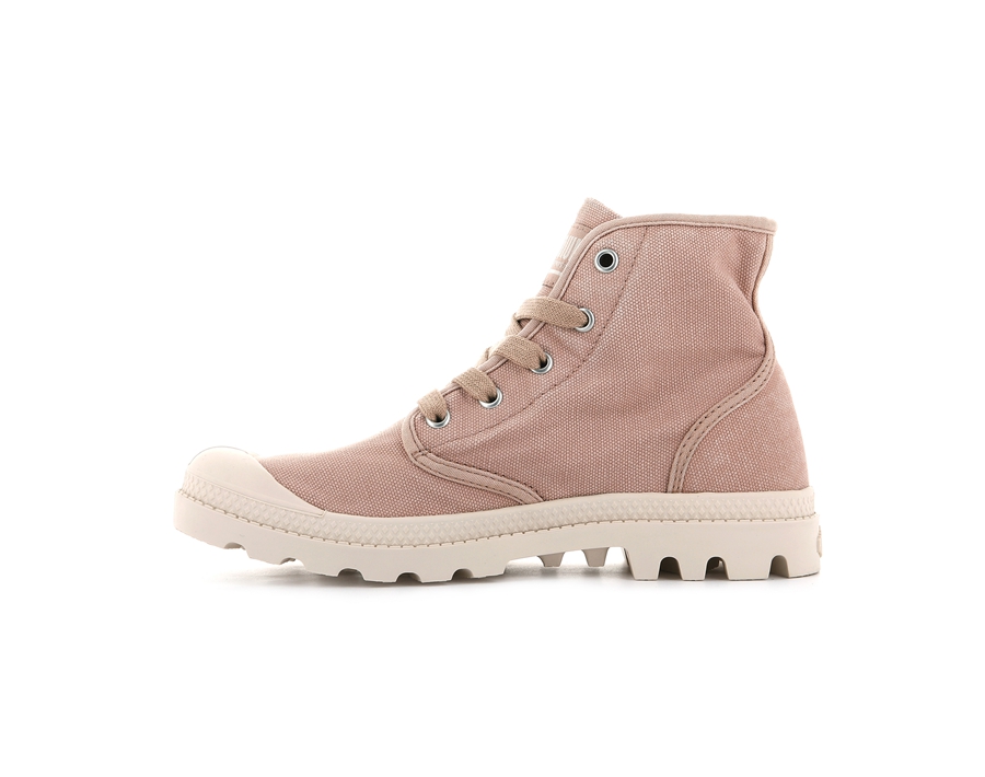 Palladium Pampa Hi Rosa Mørke Rød | UZN3176XU