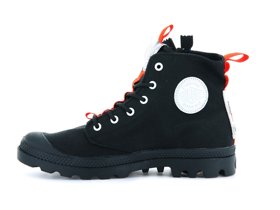 Palladium Pampa Hi Ticket To Earth Svarte | PSQ3286SI