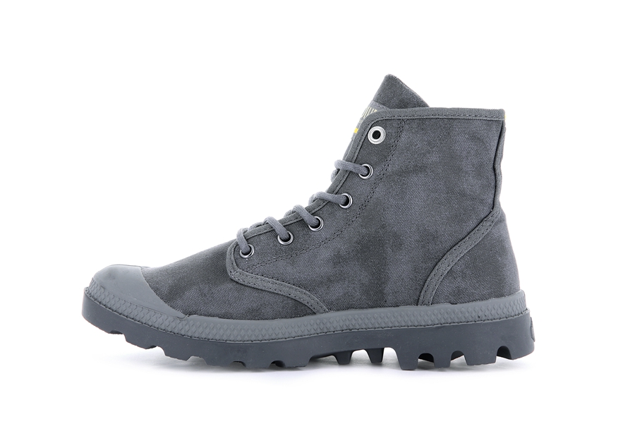 Palladium Pampa Hi Wax Grå | PNQ9865BD