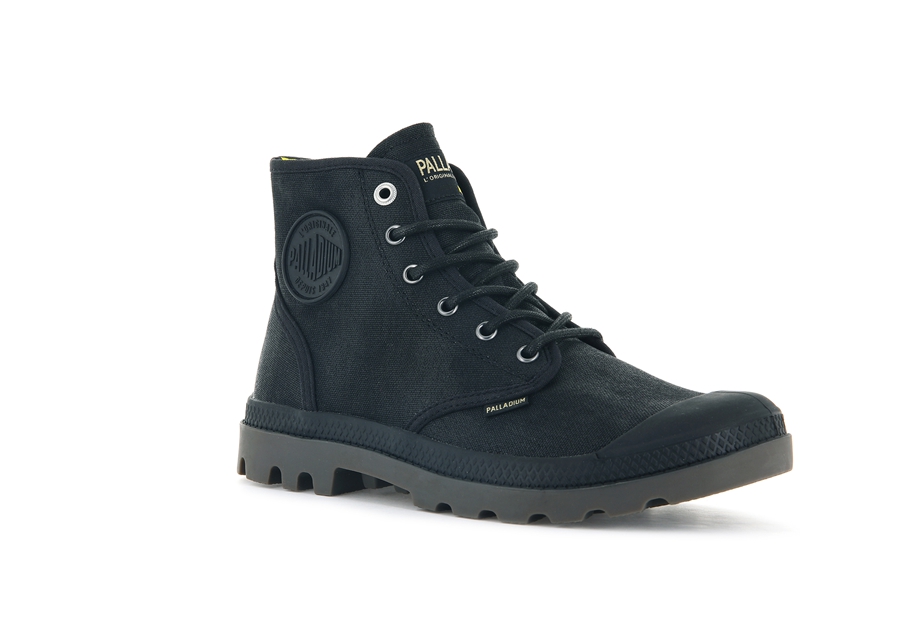 Palladium Pampa Hi Wax Svarte | MOZ1760KM