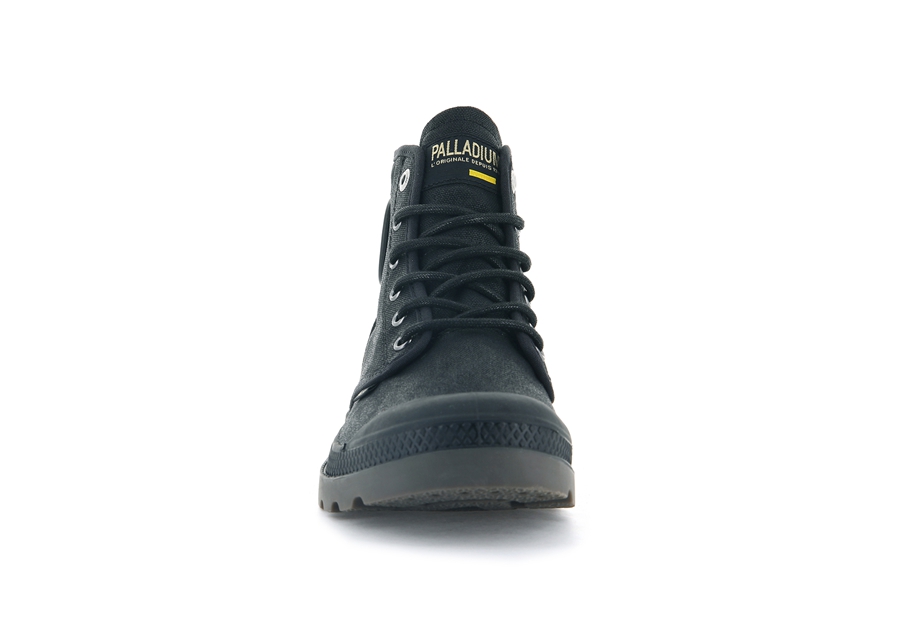 Palladium Pampa Hi Wax Svarte | MOZ1760KM