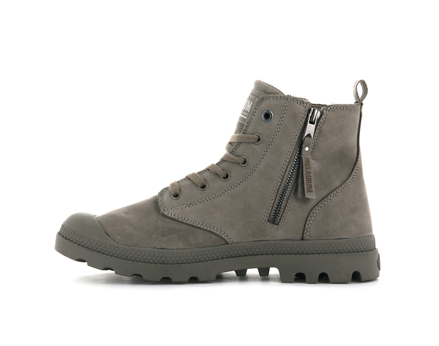 Palladium Pampa Hi Zip Nbk Lyse Grønn | ZQJ4080VW