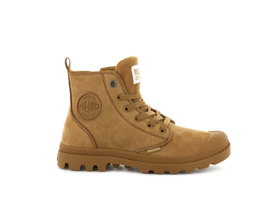 Palladium Pampa Hi Zip Nubuck Gull | MKI9861OM