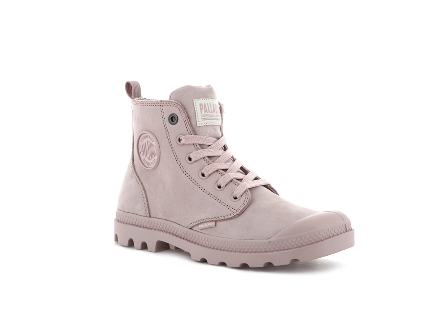 Palladium Pampa Hi Zip Nubuck Rosa | SLG4793VP