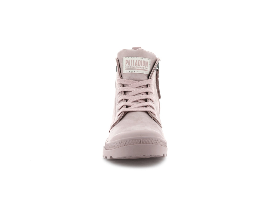 Palladium Pampa Hi Zip Nubuck Rosa | SLG4793VP