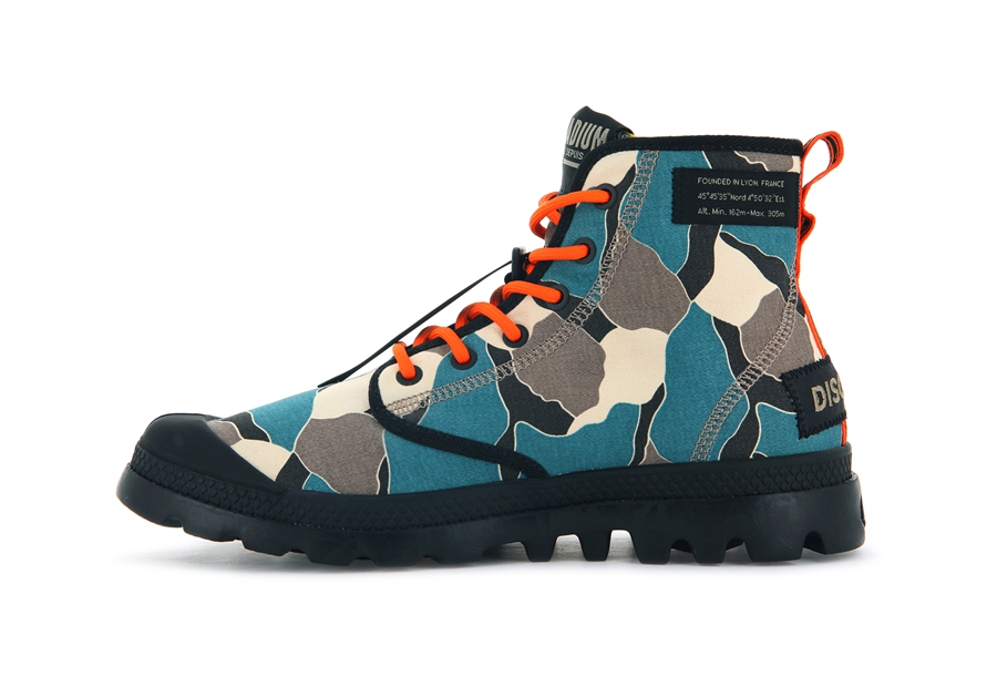 Palladium Pampa Lite Overlab Camo Camouflage | EMM5365VY