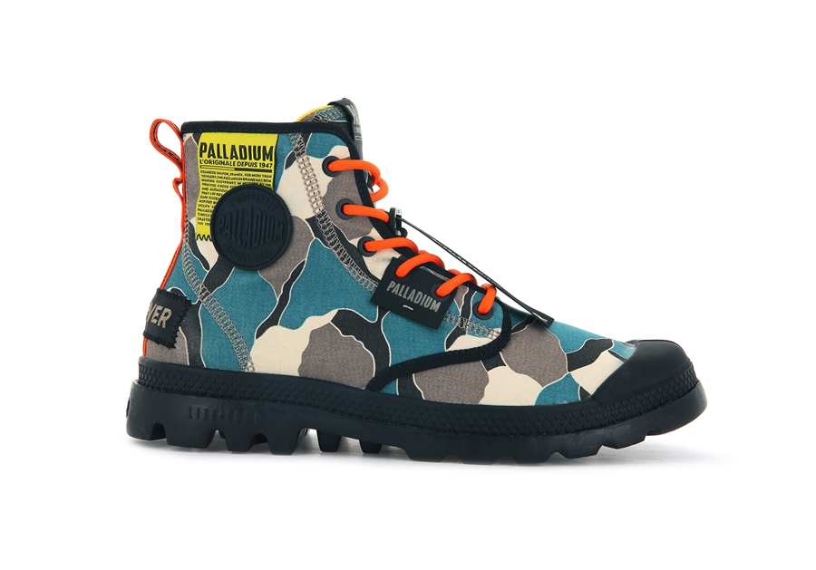 Palladium Pampa Lite Overlab Camo Camouflage | EMM5365VY