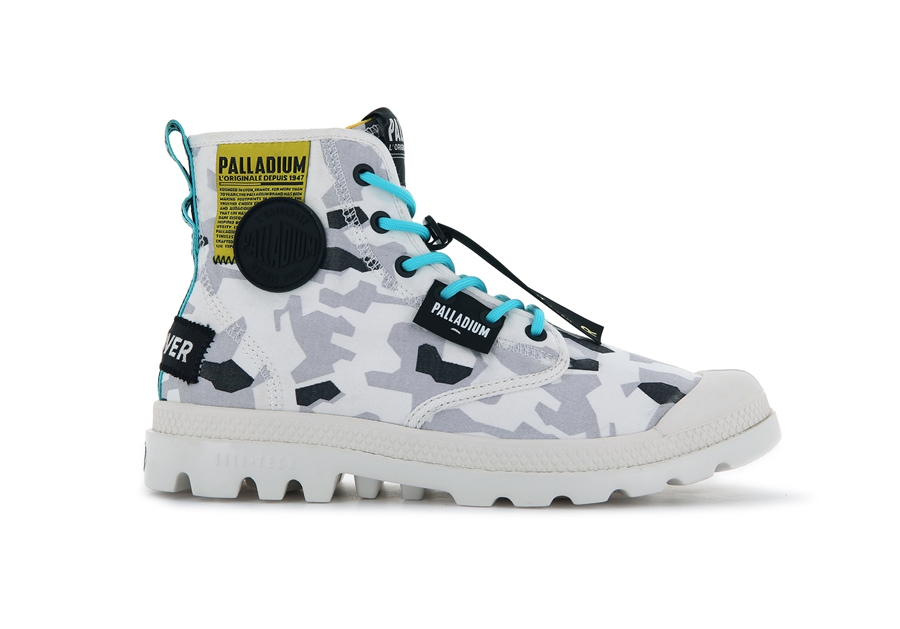 Palladium Pampa Lite Overlab Camo Grå Camouflage | RES7019SV