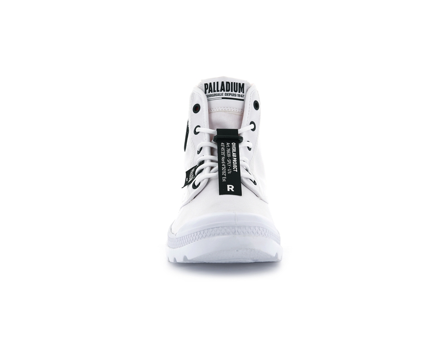 Palladium Pampa Lite Overlab Hvite | HQC779BA