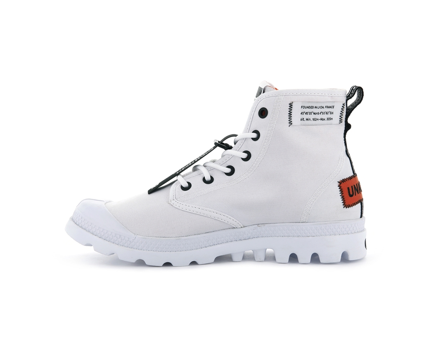 Palladium Pampa Lite Overlab Hvite | HQC779BA