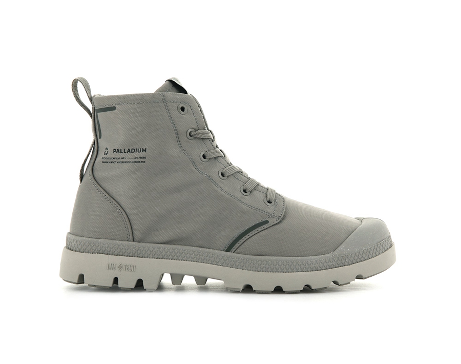 Palladium Pampa Lite+ Recycle Wp+ Grå | HCE6070WE