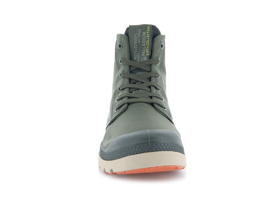 Palladium Pampa Lite+ Recycle Wp+ Olivengrønne | CCB5025PR