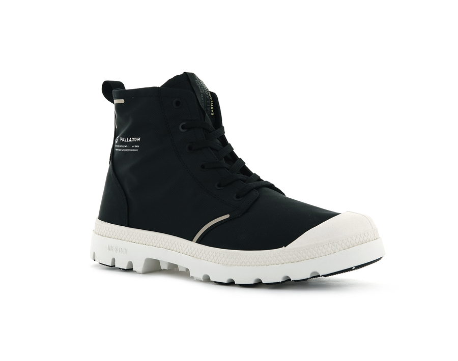 Palladium Pampa Lite+ Recycle Wp+ Svarte | DQV5817LI